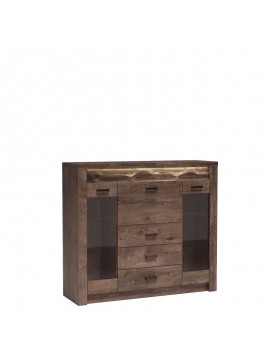 INDIANAPOLIS cabinet I8 dark ash tree DIOMMI-60-32875