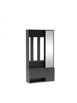 SPOT hallway waredrobe graphite DIOMMI-60-31559