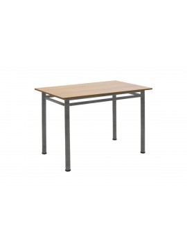 Τραπέζι "DINNER" σε δρυς/γκρι χρώμα 100x60x77 594-00153