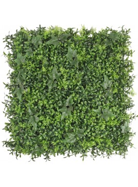 Artekko Artificial Panel Τεχνητή Φυλλωσιά Πολυαιθυλένιο Πράσινο (50x50x6)cm Artekko 6-0300