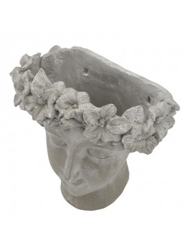 Artekko Cement Κασπώ Τοίχου Τσιμεντένιο Γκρι (33x20x32)cm Artekko 60182