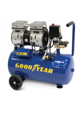 GY 251OF: ΑΕΡΟΣΥΜΠΙΕΣΤΗΣ 24LT/1HP OILFREE ΧΑΜ. ΘΟΡΥΒΟΥ  UNIM-608004
