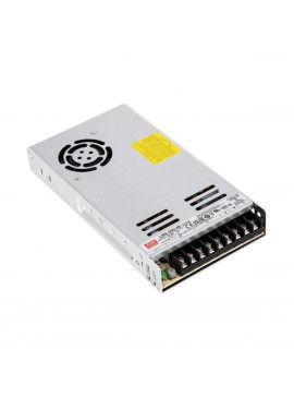 61532 GloboStar®  LRS-350-48 61532 MEANWELL Ρυθμιζόμενο Μεταλλικό Τροφοδοτικό PELV για Προϊόντα LED 350W 7.3A - AC 220-240V σε DC 48V - Ρυθμιζόμενο από 43.2VDC έως 52.8VDC - IP20 Μ21.5 x Π11.5 x Υ3cm - 3 Years Warranty
