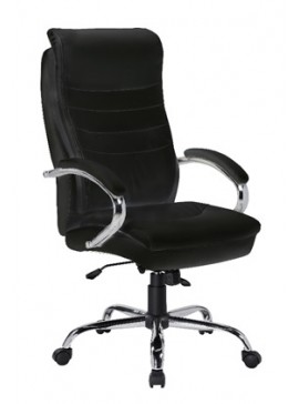 VELCO Pro Systems ΚΑΡΕΚΛΑ ΓΡΑΦΕΙΟΥ ΜΑΥΡΗ ΔΙΕΥΘΥΝΤΟΥ- ΔΙΑΣΤΑΣΕΙΣ: 64x71x110/120cm - ΕΠΙΦΑΝΕΙΑ PU+PVC velco-66-31527