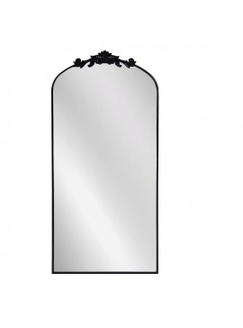 Artekko Dia Μαύρος Μεταλλικός Καθρέπτης Τοίχου (75x3x160)cm Artekko 661-2005-BLACK
