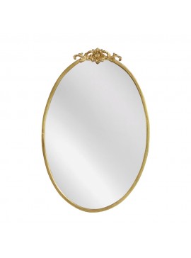 Artekko Dia Χρυσός Μεταλλικός Καθρέπτης Τοίχου (48.5x4.5x73)cm Artekko 661-2035-GOLD