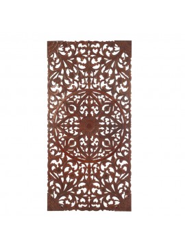 Artekko Mirroki Ξύλινο Διακοσμητικό Πάνελ Τοίχου σε Μπορντό Απόχρωση ( 200x100x5)cm Artekko 667-4023-A