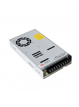 90786 GloboStar® GLOBOSTAR® MEANWELL-LRS450-12 90786 Τροφοδοτικό/Μετασχηματιστής PELV 450W 37.5A DC 12V IP20 - AC 220-240V σε DC 12V / Ρυθμιζόμενo από 10.2VDC έως 13.8VDC - Μ22.5 x Π12.4 x Υ3.5cm - 3 Χρόνια Εγγύηση
