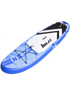 zray ΣΑΝΙΔΑ SUP Ε10  ΓΑΛΑΖΙΑ 297x76x13cm ΜΕ ΜΟΝΟ ΠΤΕΡΥΓΙΟ velco-7-661577