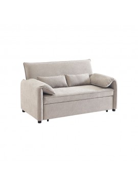 Liberta RUBIK ΚΑΝΑΠΕΣ ΚΡΕΒΑΤΙ 3ΘΕΣΙΟΣ LATTE 161x84xH92cm 161x84xH92cm 70-0352