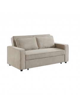 Liberta CUBO ΚΑΝΑΠΕΣ ΚΡΕΒΑΤΙ 3ΘΕΣΙΟΣ LATTE 172x89xH89cm 172x89xH89cm 70-0355