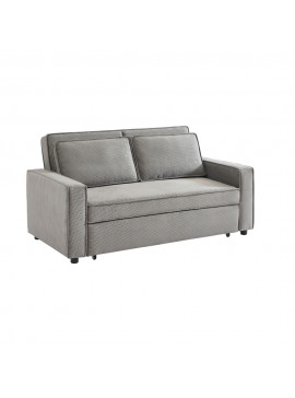Liberta CUBO ΚΑΝΑΠΕΣ ΚΡΕΒΑΤΙ 3ΘΕΣΙΟΣ ΓΚΡΙ 172x89xH89cm 172x89xH89cm 70-0356