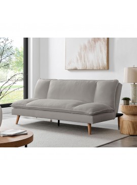Liberta COZY ΚΑΝΑΠΕΣ ΚΡΕΒΑΤΙ 3ΘΕΣΙΟΣ ΓΚΡΙ 191x103xH84cm 191x103xH84cm 70-0358