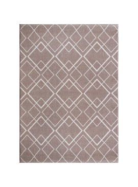 Χαλί "FAYNO" σε χρώμα μπεζ/λευκό 133x190 700-01309