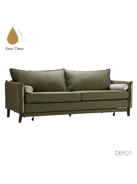 Liberta COMMODO ΚΑΝΑΠΕΣ ΚΡΕΒΑΤΙ 3ΘΕΣΙΟΣ ΛΑΔΙ ΓΚΡΙ 230x81xH88cm 230x81xH88cm 71-0035