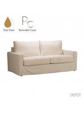 Liberta ITHAKI ΚΑΝΑΠΕΣ ΚΡΕΒΑΤΙ 3ΘΕΣΙΟΣ BEIGE 190x94xH90cm 190x94xH90cm 71-0116
