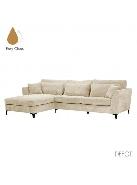 Liberta FOREVER ΚΑΝΑΠΕΣ ΓΩΝΙΑ ΑΡΙΣΤΕΡΗ BEIGE 316x185xH92cm 316x185xH92cm 71-0158