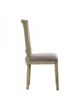 Καρέκλα υφασμάτινη με ξύλο Mήκος 50 Πλάτος 54 Ύψος 99 Artekko 715-3068
