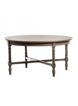 Τραπέζι σαλονιού ξύλινο "Antique" Mήκος 90 Πλάτος 90 Ύψος 45 Artekko 718-6139
