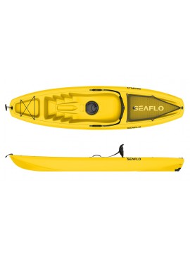 SEAFLO ΚΑΥΑΚ L266xW66xD25cm ΜΟΝΟΘΕΣΙΟ ΚΙΤΡΙΝΟ velco-72-34863-13