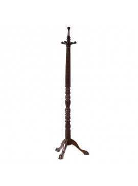 Artekko Vleek Καλόγερος από Μασίφ Ξύλο Καφέ (180x52x52)cm Artekko 730-2237