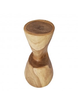 Artekko Munggur Ξύλινο Σκαμπό Μπαρ από Κορμό σε Φυσική Απόχρωση (35x35x70)cm Artekko 730-3207