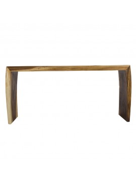 Artekko Verona Ξύλινη Κονσόλα σε Φυσική Απόχρωση (165x40x76)cm Artekko 730-3240