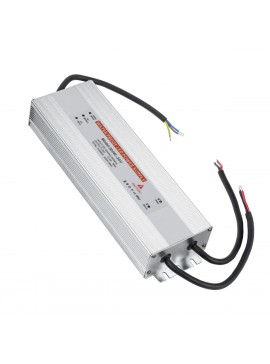 73065 GloboStar®  73065 Μεταλλικό Τροφοδοτικό SELV για Προϊόντα LED 300W 12.5A - AC 220-240V σε DC 24V - Αδιάβροχο IP67 Μ24.5 x Π7.5 x Υ4cm - 3 Years Warranty
