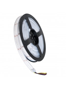 73416 GloboStar® GLOBOSTAR® BEE 70354 Ταινία LED 18W/m 1980lm/m 120° DC 24V Αδιάβροχη IP67 840 x COB Chip/m Πολύχρωμο RGBW+WW Dimmable - Μ500 x Π1.4 x Υ0.4cm - Ρολό 5 Μέτρων - 5 Χρόνια Εγγύηση