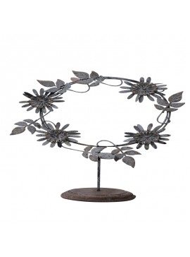 Artekko Διακοσμητικό Τραπεζιού Μεταλλικό (33x14x46)cm Artekko 742-2442