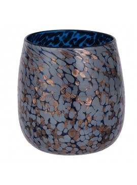 Artekko Caec Γυάλινο Διακοσμητικό Βάζο 16cm Artekko 76722