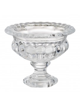 Artekko Urn Γυάλινο Διάφανο Διακοσμητικό Δοχείο Μπολ (19.5x19.5x16)cm Artekko 77285