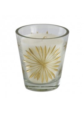 Artekko Sozdod Κηροπήγιο με Κερί Γυάλινο (8x8x8)cm Artekko 77637