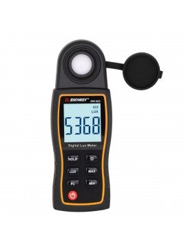 79983 GloboStar®  79983 Ψηφιακός Μετρητής Έντασης Φωτισμού SNDWAY SW-582 με έλεγχο 0 έως 200000 lux