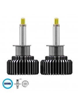 82060 GloboStar®  82060 H1 360° Line Extreme KIT Βασικού Φωτισμού Αυτοκινήτου & Φορτηγού 3rd Generation Can-Bus Extreme Truck Series LED CREE CXB COB 120W 16800lm DC 9-32V Αδιάβροχο IP66 Ψυχρό Λευκό 6000K