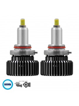 82066 GloboStar®  82066 H10 360° Line Extreme KIT Βασικού Φωτισμού Αυτοκινήτου & Φορτηγού 3rd Generation Can-Bus Extreme Truck Series LED CREE CXB COB 120W 16800lm DC 9-32V Αδιάβροχο IP66 Ψυχρό Λευκό 6000K