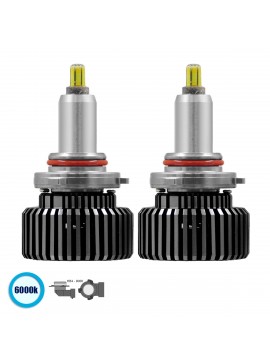 82070 GloboStar®  82070 HB4 9006 360° Line Extreme KIT Βασικού Φωτισμού Αυτοκινήτου & Φορτηγού 3rd Generation Can-Bus Extreme Truck Series LED CREE CXB COB 120W 16800lm DC 9-32V Αδιάβροχο IP66 Ψυχρό Λευκό 6000K