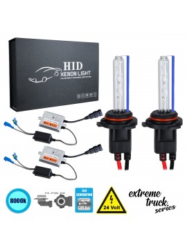 84139 GloboStar®  84139 H10 XCB Line KIT Βασικού Φωτισμού Φορτηγού 3rd Generation Can-Bus Extreme Truck Series XENON 110W 10350lm DC 24V Αδιάβροχο IP65 Ψυχρό Λευκό 8000K
