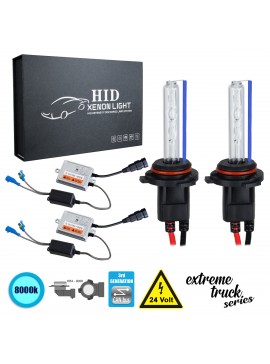 84143 GloboStar®  84143 HB4 9006 XCB Line KIT Βασικού Φωτισμού Φορτηγού 3rd Generation Can-Bus Extreme Truck Series XENON 110W 10350lm DC 24V Αδιάβροχο IP65 Ψυχρό Λευκό 8000K