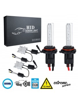 84150 GloboStar®  84150 H10 XCB Line KIT Βασικού Φωτισμού Αυτοκινήτου & Μοτοσυκλέτας 3rd Generation Can-Bus Extreme Series XENON 110W 10350lm DC 9-16V Αδιάβροχο IP65 Ψυχρό Λευκό 6000K
