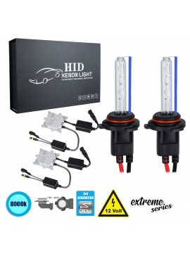 84164 GloboStar®  84164 HB3 9005 XCB Line KIT Βασικού Φωτισμού Αυτοκινήτου & Μοτοσυκλέτας 3rd Generation Can-Bus Extreme Series XENON 110W 10350lm DC 9-16V Αδιάβροχο IP65 Ψυχρό Λευκό 8000K