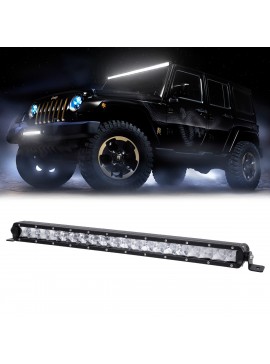 85452 GloboStar®  85452 PRO Series Μπάρα Ίσια - Straight για Αυτοκίνητα & Φορτηγά LED CREE XBD 100W 10000lm DC 10-30V Αδιάβροχη IP65 Ψυχρό Λευκό 6000K