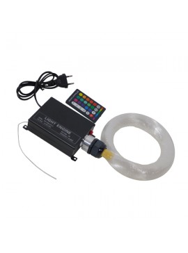 88765 GloboStar® Κιτ Οπτικής Ίνας 150 τεμαχίων 5 Watt RGB με Ασύρματο Χειριστήριο GloboStar 88765