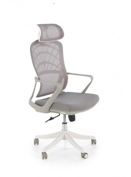 VESUVIO 2 office chair, grey /white DIOMMI-60-29368