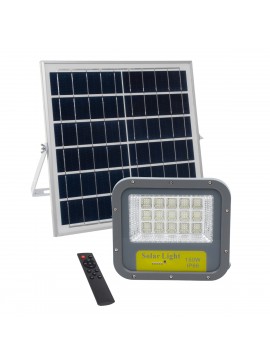 90205 GloboStar®  HECATE 90205 Αυτόνομος Ηλιακός Προβολέας LED SUPREME Series SMD 150W 15000lm με Ενσωματωμένη Μπαταρία 15000mAh - Φωτοβολταϊκό Πάνελ με Αισθητήρα Ημέρας-Νύχτας και Ασύρματο Χειριστήριο RF 2.4Ghz Αδιάβροχος IP66 Ψυχρό Λευκό 6000K - 3 Χρόνι