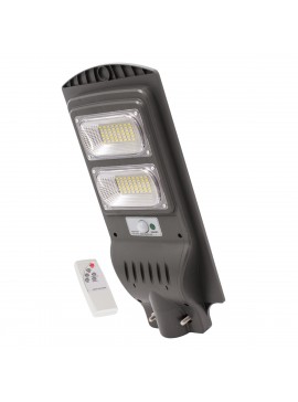 90221 GloboStar®  FLOOD-TENA 90221 Προβολέας Wall Washer για Φωτισμό Κτιρίων LED 72W 6480lm 10° DC 24V Αδιάβροχο IP65 L46.5 x W7 x H16.5cm Θερμό Λευκό 2700K - Ασημί - 3 Years Warranty