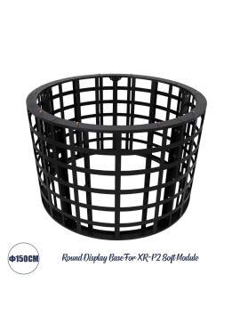 90248 GloboStar®  BASULCO 90248 Μεταλλικό Cabinet με Διάμετρο D150cm για Δημιουργία Στρόγγυλου LED Video Wall Curved με τα Εύκαμπτα Πλακίδια Ψηφιακής Οθόνης 32x16cm SKU:90232 IP20 - Φ150 x Υ96cm