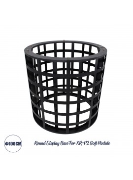 90249 GloboStar®  BASULCO 90249 Μεταλλικό Cabinet με Διάμετρο D100cm για Δημιουργία Στρόγγυλου LED Video Wall Curved με τα Εύκαμπτα Πλακίδια Ψηφιακής Οθόνης 32x16cm SKU:90232 IP20 - Φ100 x Υ96cm