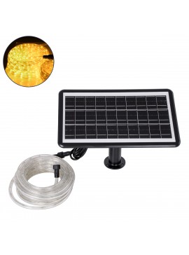 90256 GloboStar®  90256 Αυτόνομο Ηλιακό Σετ Φωτοσωλήνα 10m LED 11W 770lm με Ενσωματωμένη Μπαταρία 10000mAh - Φωτοβολταϊκό Πάνελ & Αισθητήρα Ημέρας-Νύχτας Αδιάβροχο IP65 - Θερμό Λευκό 3000K