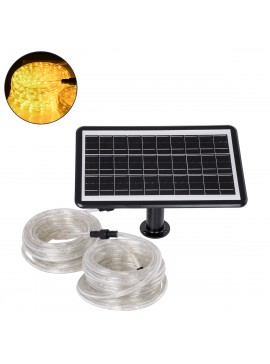 90257 GloboStar®  90257 Αυτόνομο Ηλιακό Σετ Φωτοσωλήνα 20m LED 11W 1540lm με Ενσωματωμένη Μπαταρία 10000mAh - Φωτοβολταϊκό Πάνελ & Αισθητήρα Ημέρας-Νύχτας Αδιάβροχο IP65 - Θερμό Λευκό 3000K
